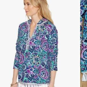 LILLY PULITZER Harmon Hoodie UPF 50++ K29